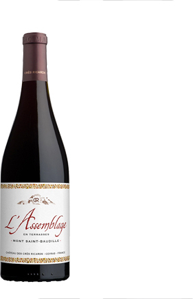 Dom. des Crès Ricards Dom. des Crès Ricards Mont Baudile L'Assemblage en terrasses 2023